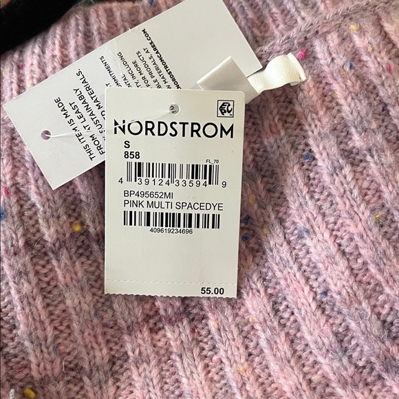 BP Pink Button-Up Ribbed Cardigan - Picture 6 of 6